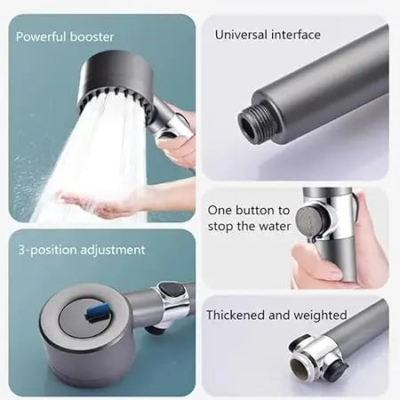 The BAY BAZAAR™ - 3-Mode Shower Head