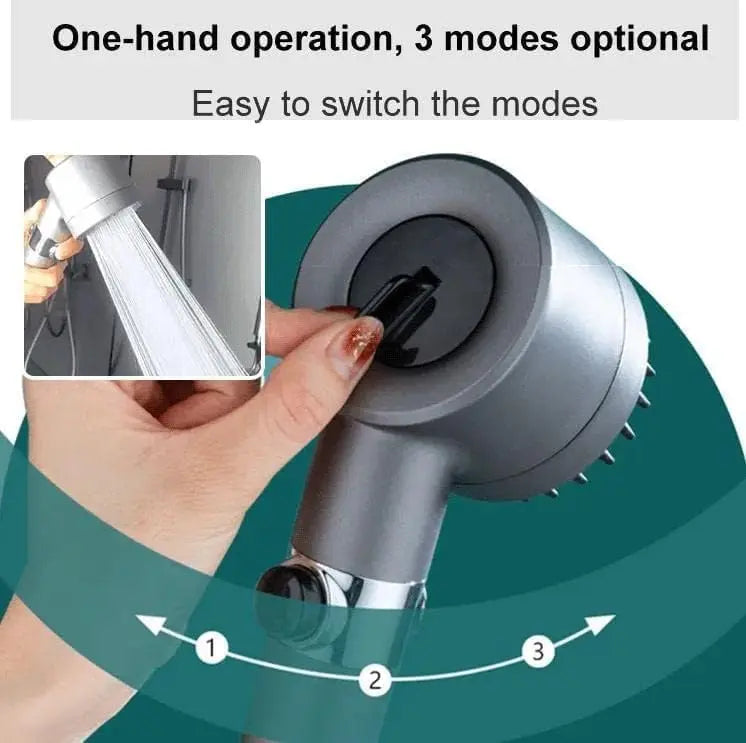 The BAY BAZAAR™ - 3-Mode Shower Head