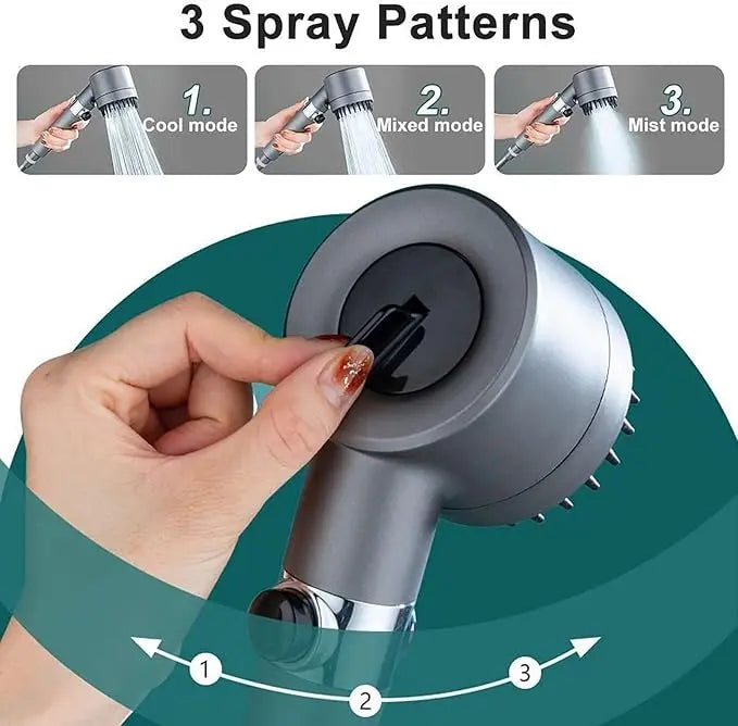The BAY BAZAAR™ - 3-Mode Shower Head