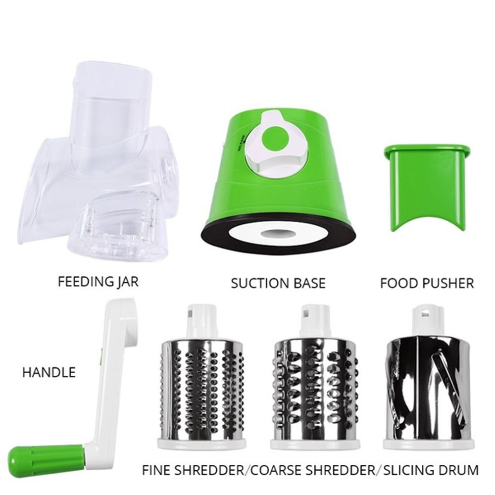 The BAY BAZAAR™ Table Top Drum Grater