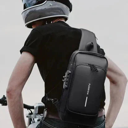 Multifunctional Anti-theft USB Charging Crossbody Shoulder Bag