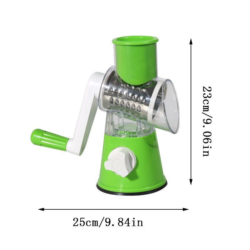 The BAY BAZAAR™ Table Top Drum Grater