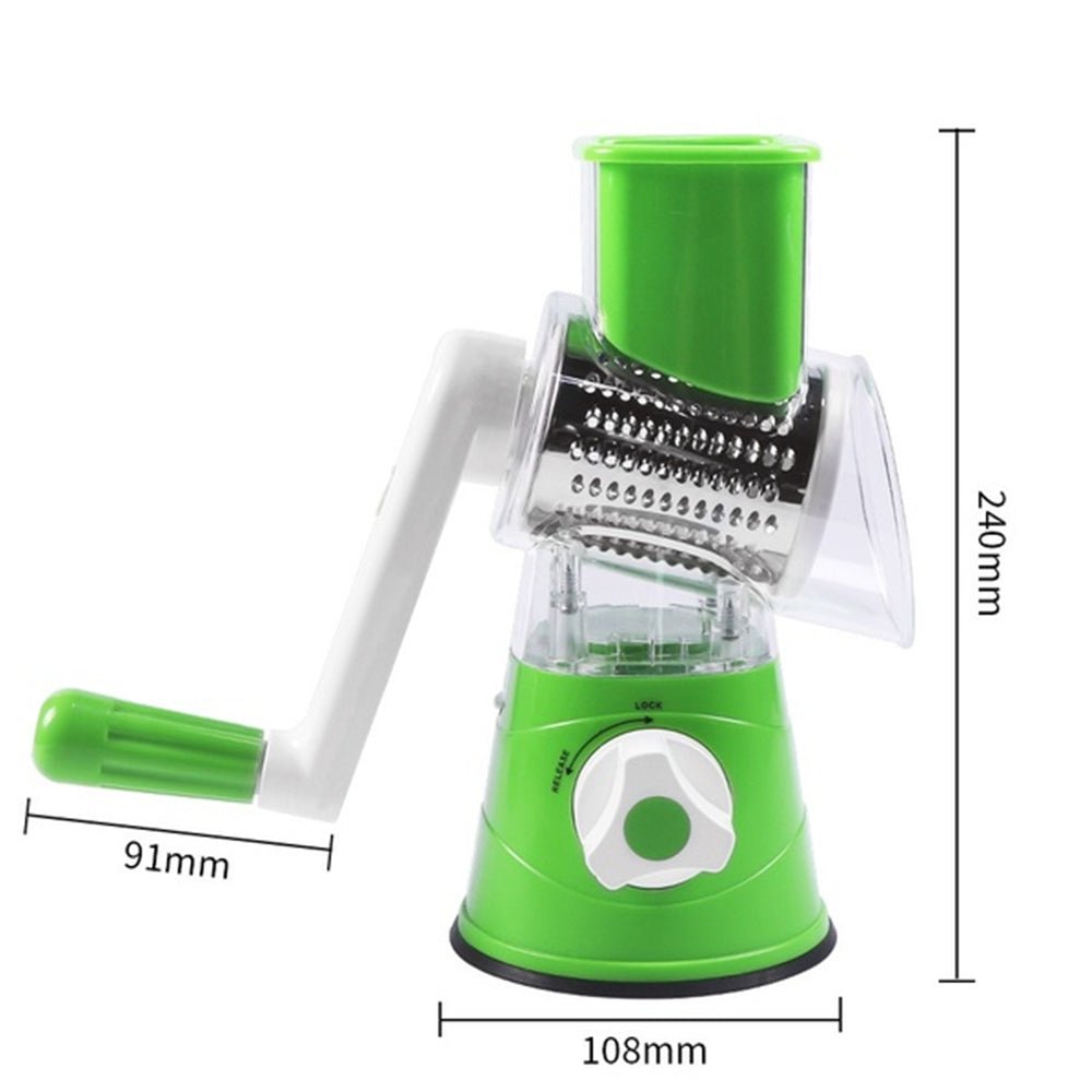 The BAY BAZAAR™ Table Top Drum Grater